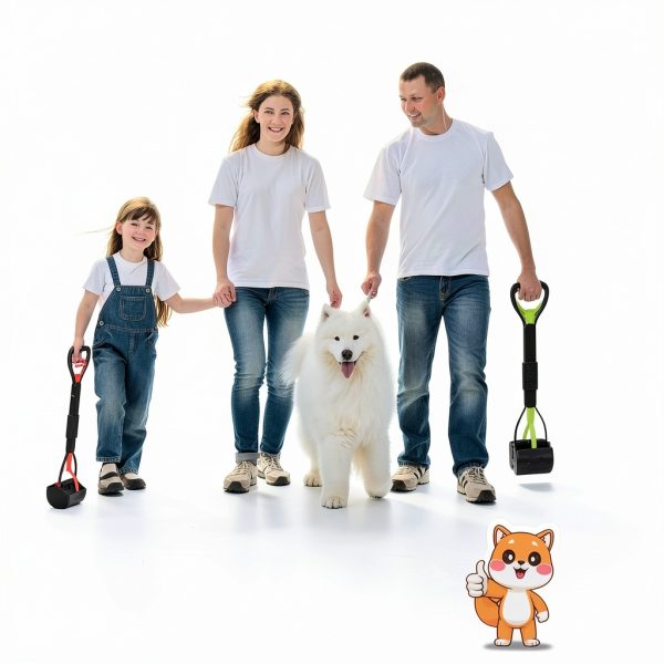 TIMINGILA Dog Poop Scooper Long Handle No Bending Required-2