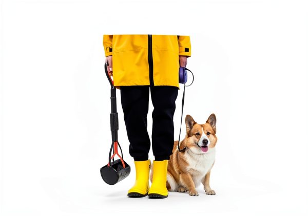 TIMINGILA Dog Poop Scooper Long Handle No Bending Required-1