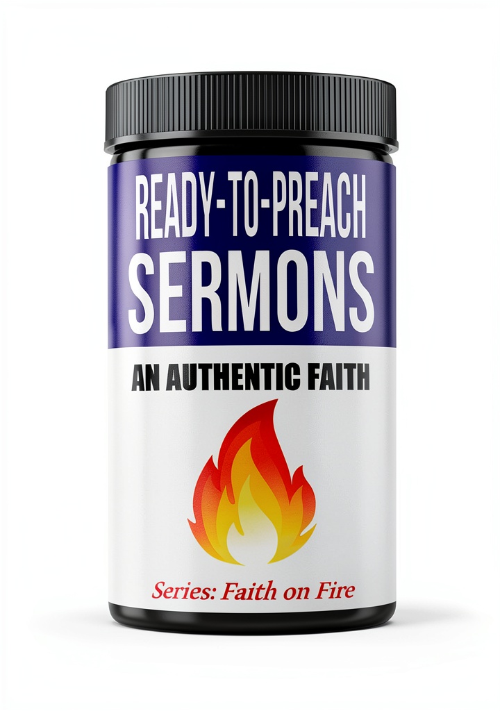 Ready-to-Preach Sermons Kindle eBook open on tablet