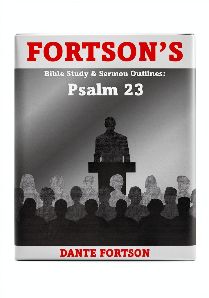 Reading Fortson Bible Study eBook on a Kindle device