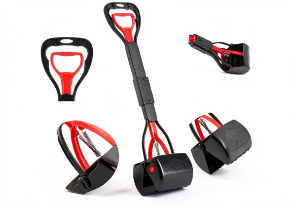 TIMINGILA Dog Poop Scooper Long Handle No Bending Required-5