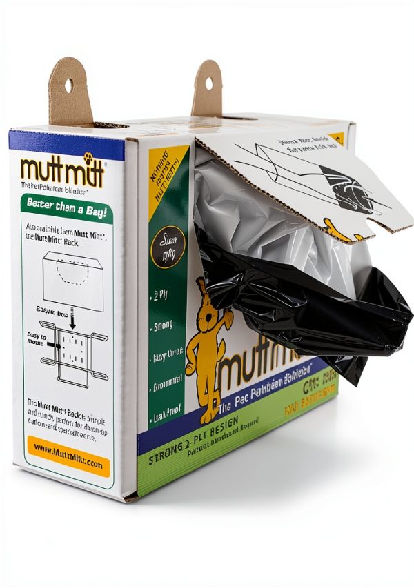 Mutt Mitt Dog Waste Bags Heavy Duty Leakproof 200 Count-2