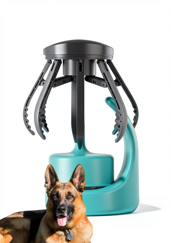 XPAPOV Dog Poop Scooper Portable Claw Grabber Waste Bag-4