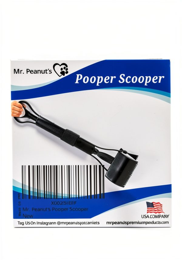 Mr Peanuts Pooper Scooper Lightweight Durable Pet Waste Tool-6