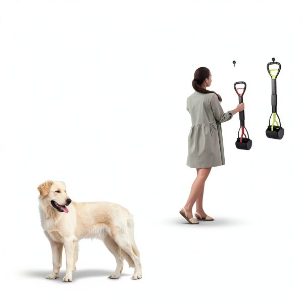 TIMINGILA Dog Poop Scooper Long Handle No Bending Required-6