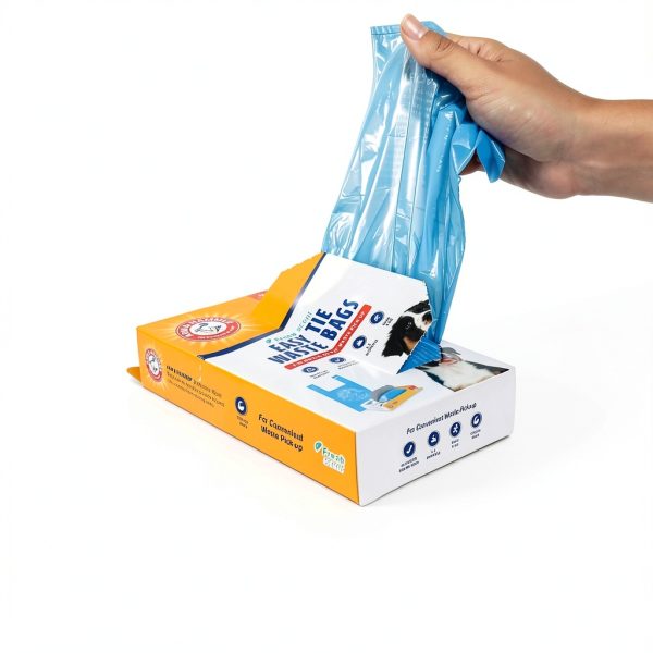 Arm Hammer Dog Waste Bags Easy Tie Unscented Pet Supplies-5