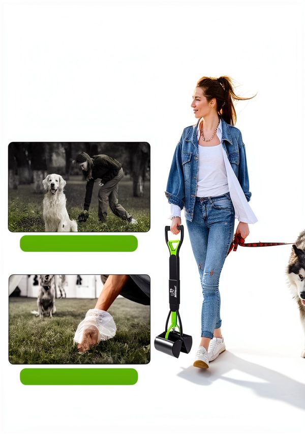 SZHLUX Dog Pooper Scooper Foldable Portable Durable Design-2