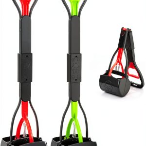 TIMINGILA Dog Poop Scooper Long Handle No Bending Required-0