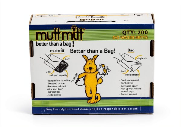 Mutt Mitt Dog Waste Bags Heavy Duty Leakproof 200 Count-6