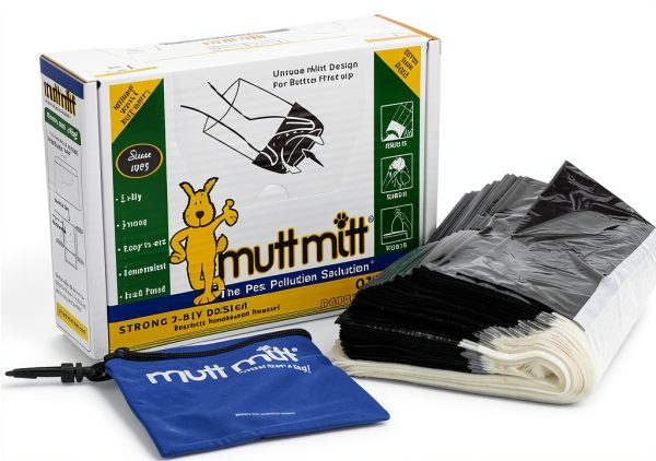 Mutt Mitt Dog Waste Bags Heavy Duty Leakproof 200 Count-0
