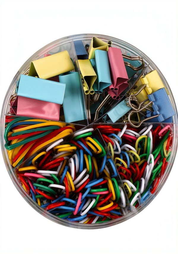 Joyberg Office Supplies Binder Clips Paper Clips Rubber-2