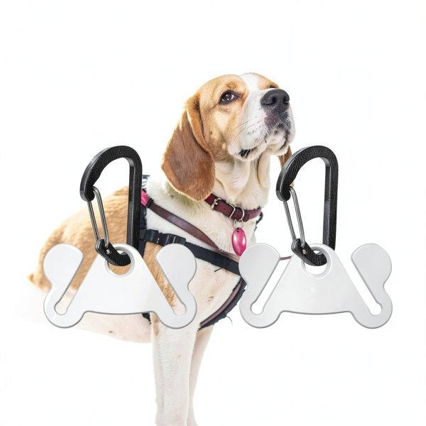 Dog Poop Bag Holder Hilihali Stainless Steel Clip-5