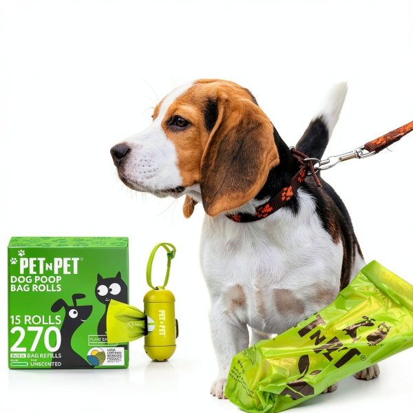 Green Lavender Scented Pet Waste Bags by PET N PET-5