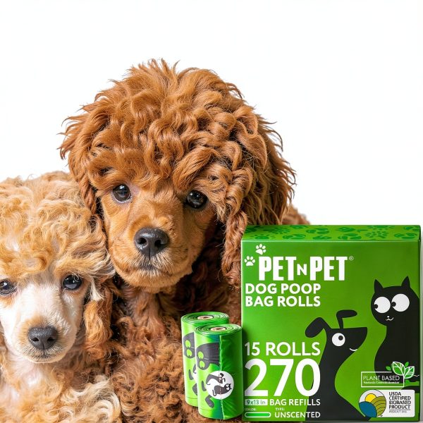 Green Lavender Scented Pet Waste Bags by PET N PET-3