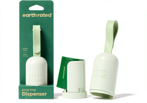 Earth Rated Dog Waste Bag Dispenser 1 Dispenser 15 Bags Unscented-0