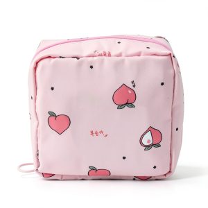 TravelMate Pink Waterproof Period Pouch Leakproof Pad Holder for Purse-0