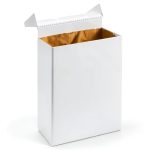 Hospeco GID-HOSND-1W ND-1W White Metal Feminine Hygiene Receptacle-0