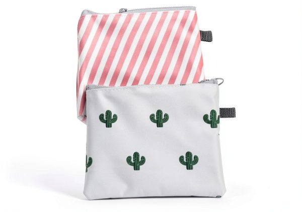 Tuciyke Sanitary Napkin Storage Bag,Menstrual Cup Pouch,9 Pack Portable Sanitary Napkin Pads Storage Bags Feminine Menstruation First Period Bag for Teen Women Ladies-5