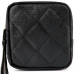 Sanitary Bags Bruislard Makeup Storage Bag Black 5.9x5.5x1.4in-0