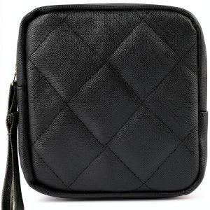Sanitary Bags Bruislard Makeup Storage Bag Black 5.9x5.5x1.4in-0