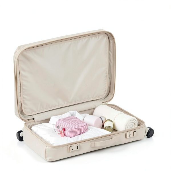 Pink Sanitary Period Pouch, Portable Cute Sanitary Napkin Storage Bag for Women, Feminine Napkin Pouch Tampons Holder for Travel Daily Use, Holds Pads Tampons Panty Liners-2
