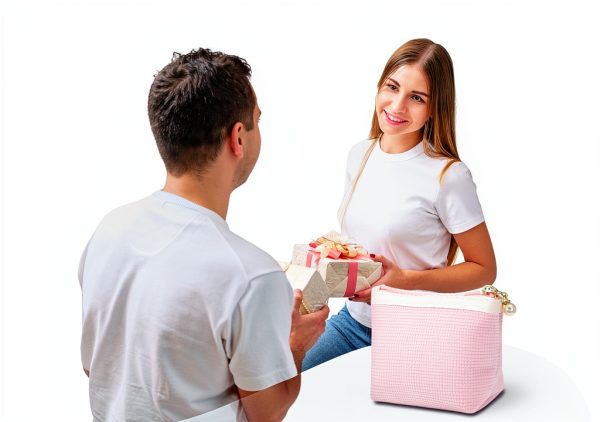 Pink Period Bag YQQYG Corduroy Sanitary Storage Pouch for Teen Girls-6