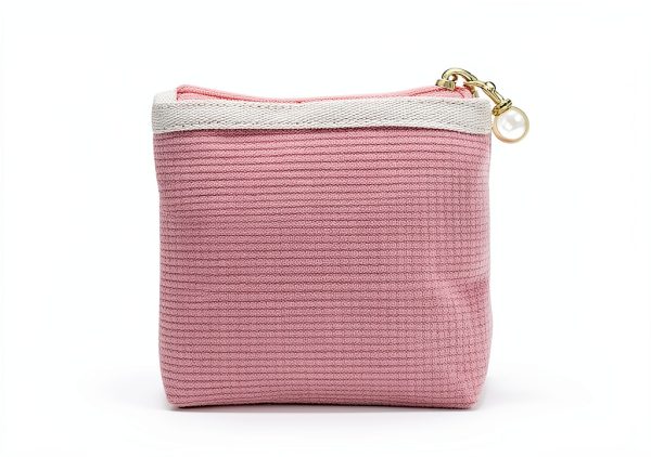 Pink Period Bag YQQYG Corduroy Sanitary Storage Pouch for Teen Girls-5