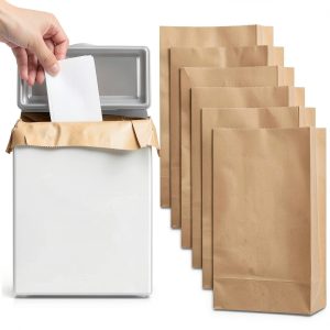 Sanitary Napkin Receptacle Tioncy Wall-Mounted Steel Bin with 100 Bags-0
