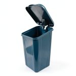 Trash Receptacle DOGIPOT 1208-L Polyethylene Lid with Liner Bags-0