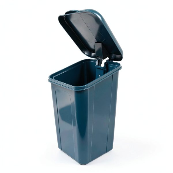 Trash Receptacle DOGIPOT 1208-L Polyethylene Lid with Liner Bags-0