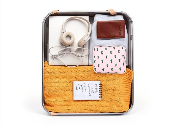 Sanitary Napkin Storage Bag LXUEJIE 3‑Piece Zippered Waterproof-6