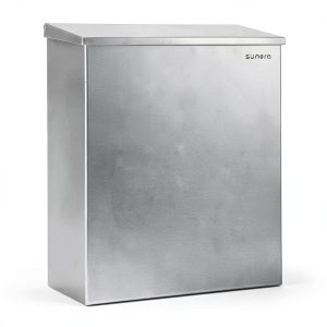 SUNERA Sanitary Napkin Receptacle Bin Wall Mount 304 Stainless Steel-0